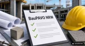 BauPAVO NRW: Was Bauunternehmen wissen müssen